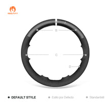 Afbeelding in Gallery-weergave laden, MEWANT Genuine Leather Car Steering Wheel Cove for Genesis G80 2014 - 2020 - Alcantara, Leather, Carbon Fiber, Easy Install, Non - Slip, Best Steering Wheel Cover