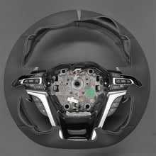 Załaduj obraz do przeglądarki galerii, MEWANT Hand Sewing Car Steering Wheel Cover for LDV Maxus D90 2017 - 2020 - Alcantara, Leather, Carbon Fiber, Easy Install, Non - Slip, Best Steering Wheel Cover
