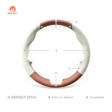 Charger l'image dans la visionneuse de galerie, MEWANT Leather Car Steering Wheel Cover for for BMW X1 U11 2023 - 2024 / X2 U10 2024 - Alcantara, Leather, Carbon Fiber, Easy Install, Non - Slip, Best Steering Wheel Cover