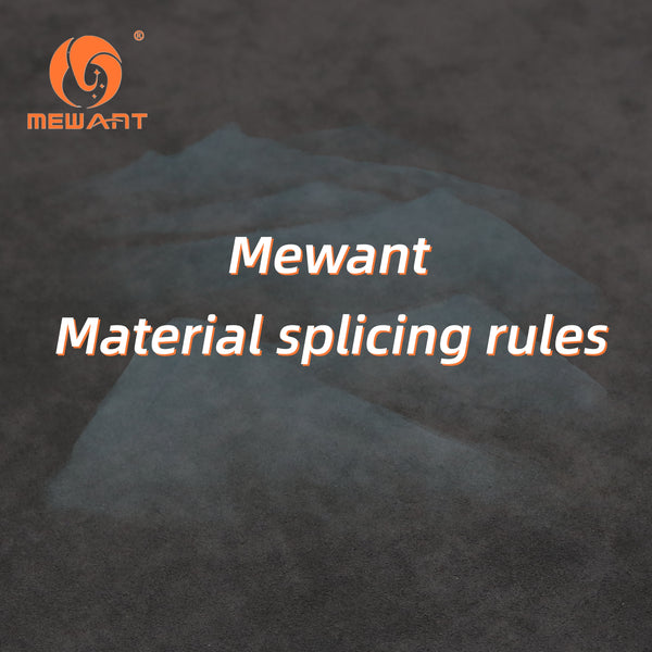 Reglas de empalme de materiales de Mewant