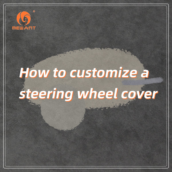 How To Customize A Steering Wheel Cover