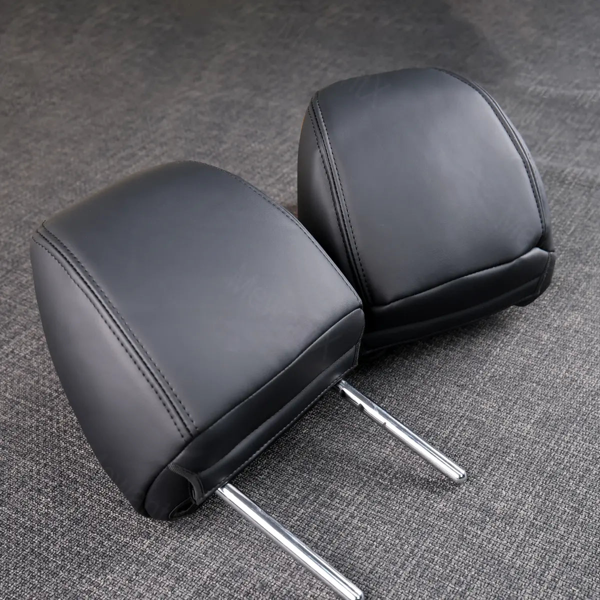 Mewant two-piece headrest cover set for selected Toyota Highlander front headrests