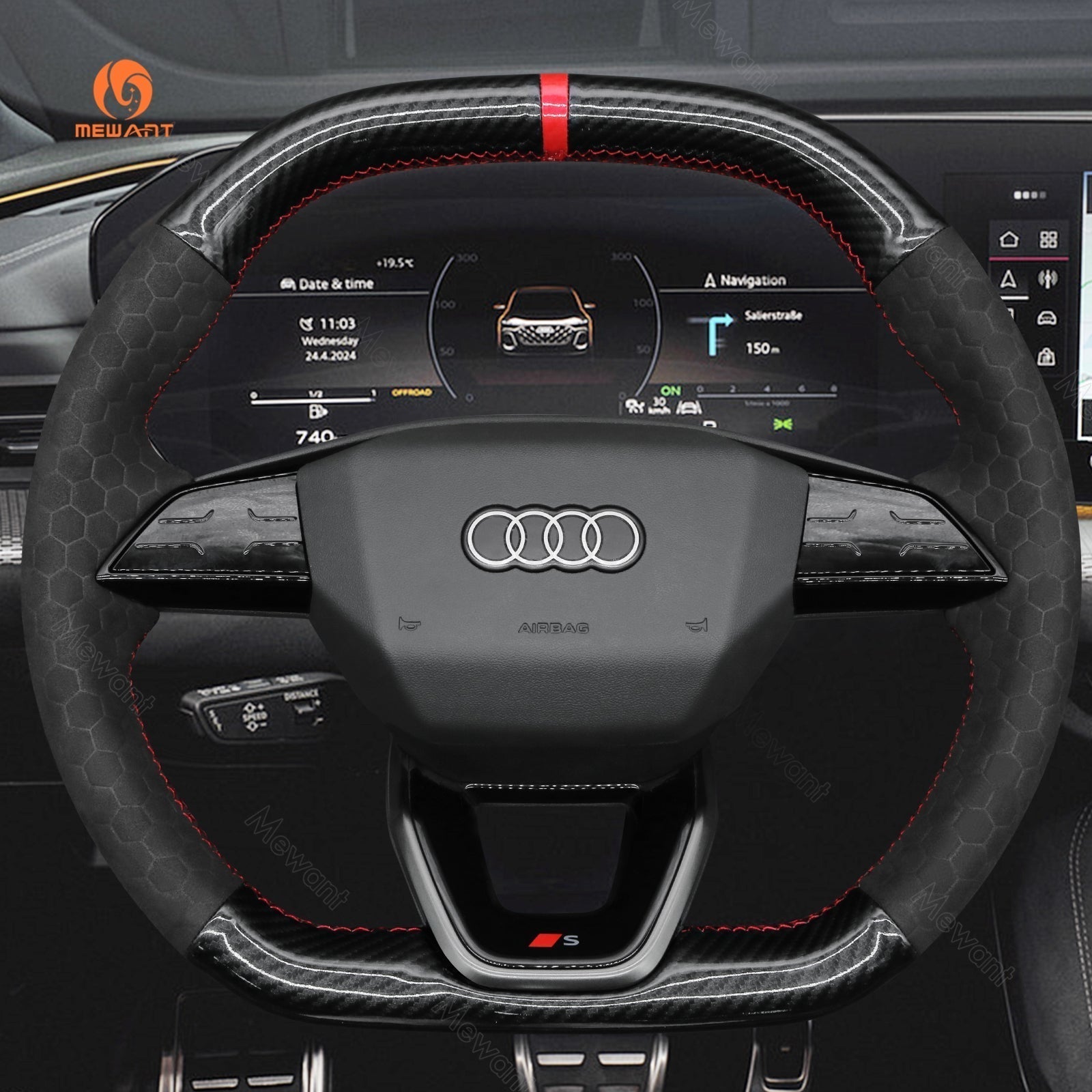 Audi Steering Wheel Cover That Actually Fits — Comfort, Style, and Control in One Upgrade - Mewant Cover
