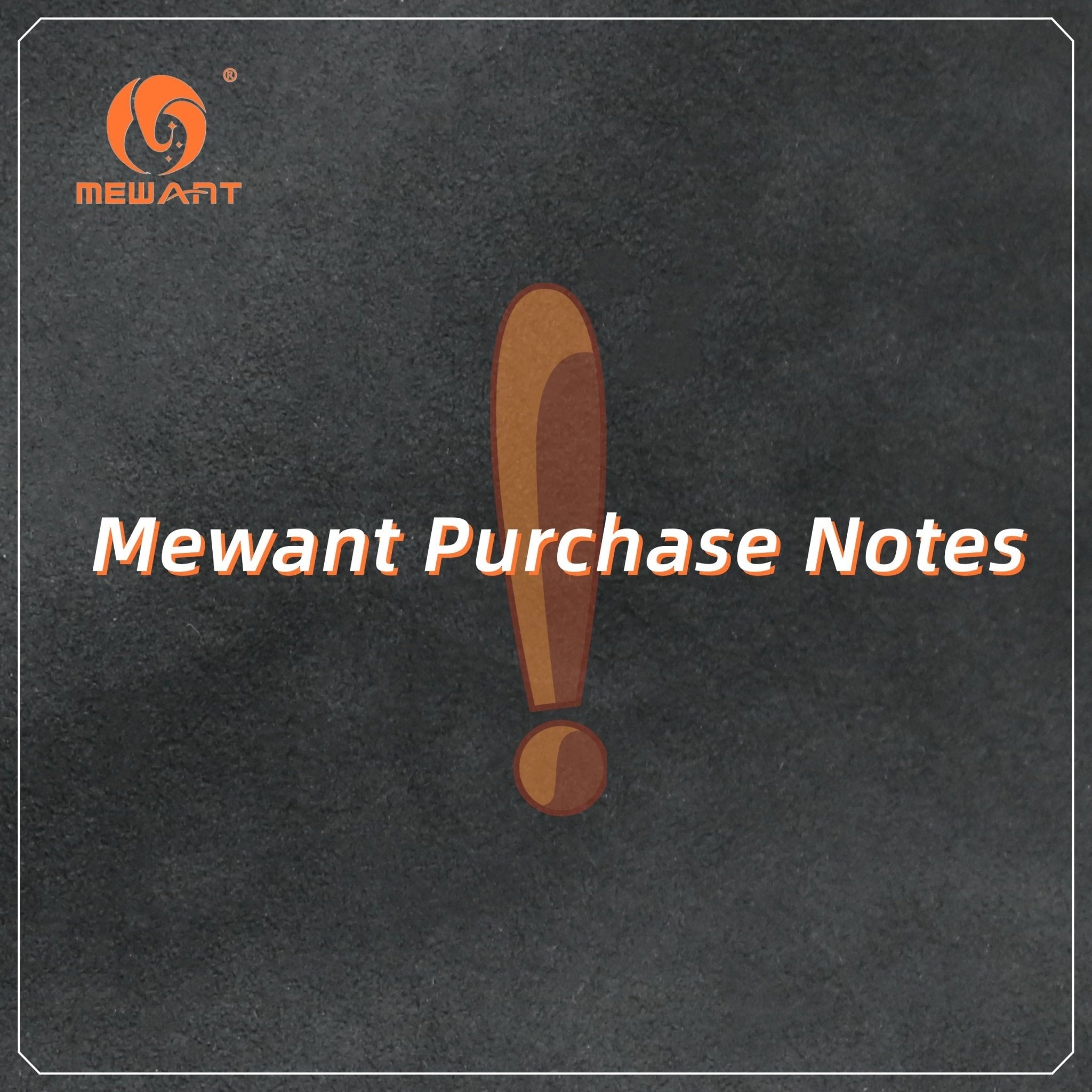 Mewant Purchase Notes - Mewant Cover