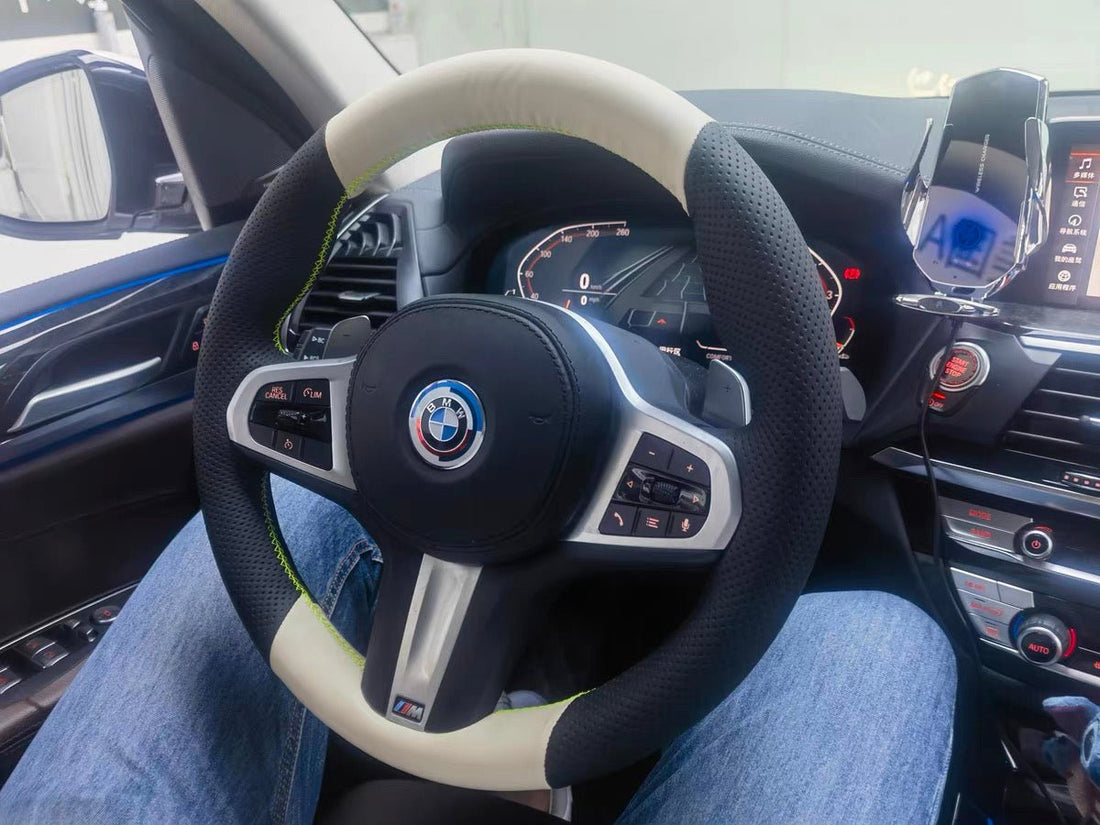 Upgrade Your BMW: The Ultimate Guide to Custom Steering Wheel Covers in Leather, Alcantara, and Suede - Mewant Cover