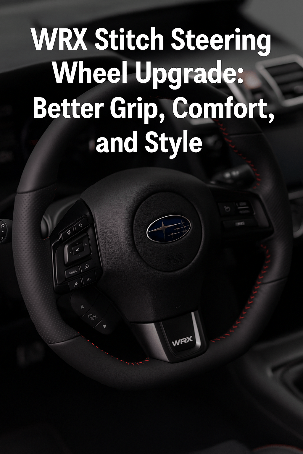 Why Upgrading Your WRX Stitch Steering Wheel Transforms Your Drive - Mewant Cover