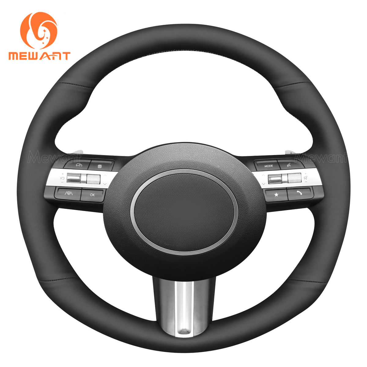MEWANT Steering Wheel Cover for Hyundai Sonata Kona 2024-2025 / Tucson 2025