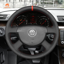 Carica l&#39;immagine nel visualizzatore di Gallery, Car Steering Wheel Cover for Volkswagen VW Passat B6
