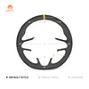 MEWANT Hand Stitch Car Steering Wheel Cover for Renault Kadjar Koleos Megane Talisman Scenic Espace