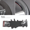 Simplemente lee protector para volante de coche cosido a mano para Opel Adam 2012-2020