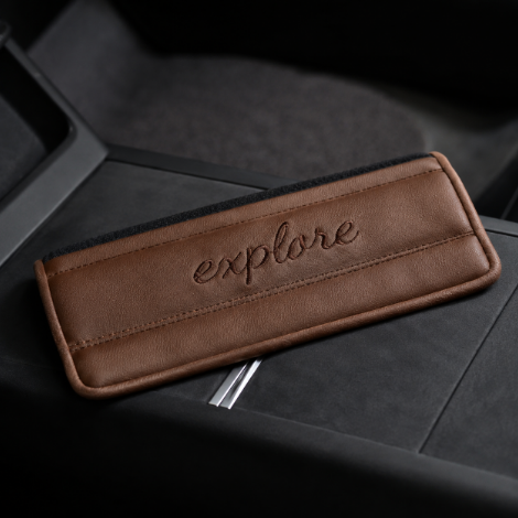 Premium Suede Seat Belt Pads