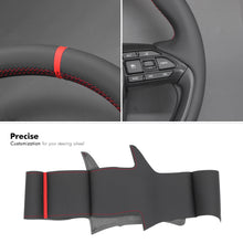 Load image into Gallery viewer, MEWAN Genuine Leather Car Steering Wheel Cove for Toyota Yaris Cross GR

