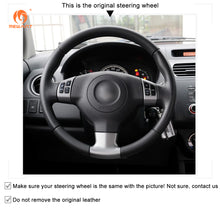 Cargue la imagen en el visor de la Galería, Car Steering Wheel Cover for Suzuki Swift Sport 2005-2011 / Splash 2007-2015
