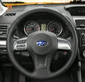 MEWANT Steering Wheel Cover for Subaru Forester Legacy Outback XV Crosstrek Impreza 2012-2016 in stock