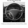 Car Steering Wheel Cover for Toyota Land Cruiser Prado 1996-2002