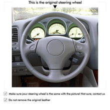 Carica l&#39;immagine nel visualizzatore di Gallery, Car Steering Wheel Cover for Toyota Aristo 1998-2005
