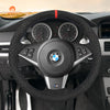 Car Steering Wheel Cover for BMW 5 Series E60 E61 2003-2010 / 6 Series E63 E64 2004-2009