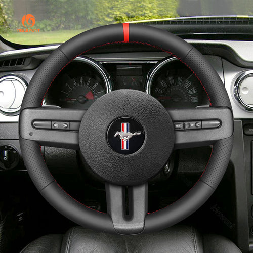 Car Steering Wheel Cover for Ford Mustang Convertible V6 2005-2009