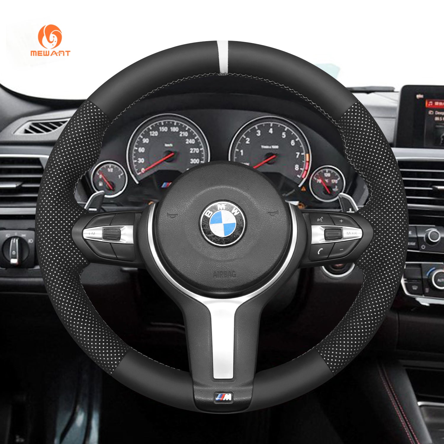 Mewant Mesh Alcantara DIY Customize Style-Für BMW Serie