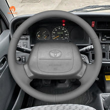 Lade das Bild in den Galerie-Viewer, Car Steering Wheel Cover for Toyota 4 Runner 1996-1997 / Avalon 1996-1999 / Tacoma 1995-2000 /  Hilux 1996-2001 / Hiace 1998-2004 / Granvia 1998 / Townace 1997-2000
