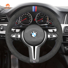 Lade das Bild in den Galerie-Viewer, Car steering wheel cover for BMW M2 F87 M3 F80 M4 F82 F83 M5 F10 M6 F06 F12 F13 X5 M X6 M F86
