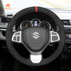  Car Steering Wheel Cover for Suzuki Swift Sport 2012-2017 / Vitara S 2016-2019