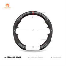Load image into Gallery viewer, MEWAN Genuine Leather Car Steering Wheel Cove for Opel Corsa OPC
