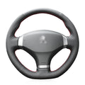 MEWANT Steering Wheel Cover for Peugeot 408 2013