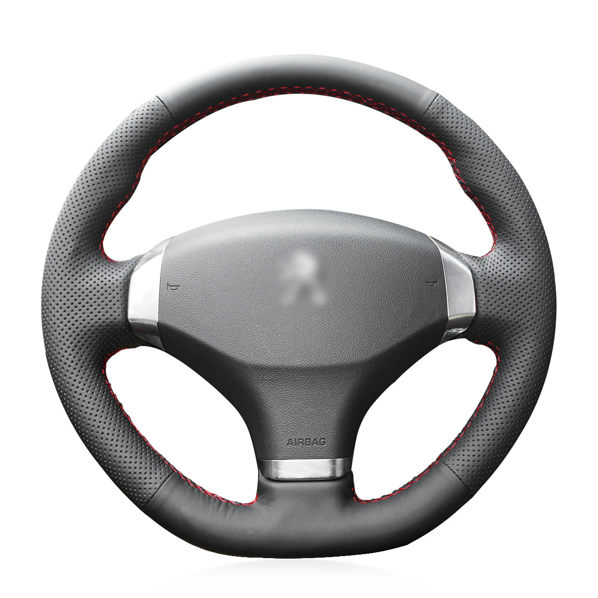 MEWANT Steering Wheel Cover for Peugeot 408 2013