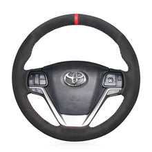 Carica l&#39;immagine nel visualizzatore di Gallery, MEWAN Genuine Leather Car Steering Wheel Cove for Toyota Highlander/ Sienna
