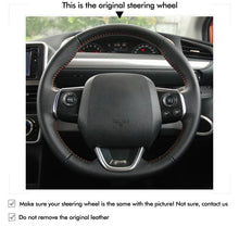 Load image into Gallery viewer, MEWAN Genuine Leather Car Steering Wheel Cove for Toyota Sienta 2015-2024
