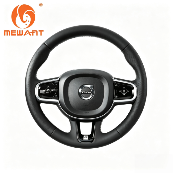 Coprivolante per auto MEWANT cucito a mano per Volvo C70 2008-2010