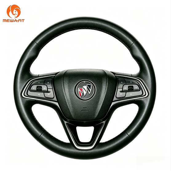 MEWANT Handgenähter Auto-Lenkradbezug für Volvo C70 2008–2010