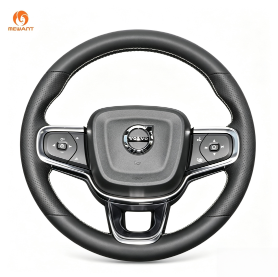 MEWANT Steering Wheel Cover for Volvo XC40 Sport EX40 2019-2025