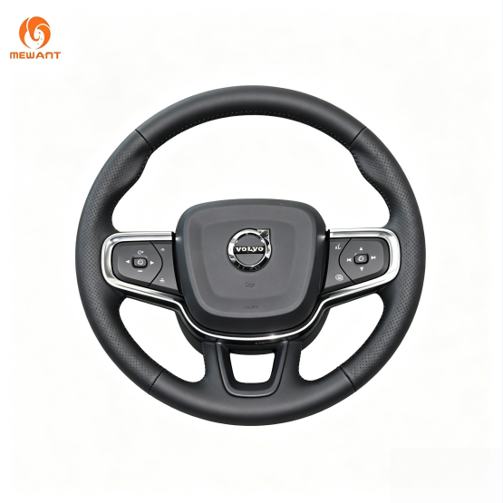 Coprivolante per auto MEWANT cucito a mano per Volvo C70 2008-2010