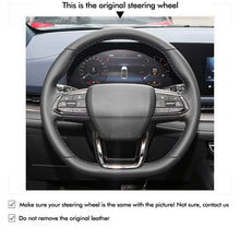 Load image into Gallery viewer, MEWAN Genuine Leather Car Steering Wheel Cove for Ford Territory 2023-2024
