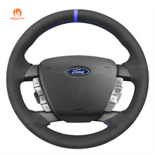 Load image into Gallery viewer, MEWANnLeather Car Steering Wheel Cove for Ford Falcon/ Falcon Ute/ Territory (Rubber steering wheel)
