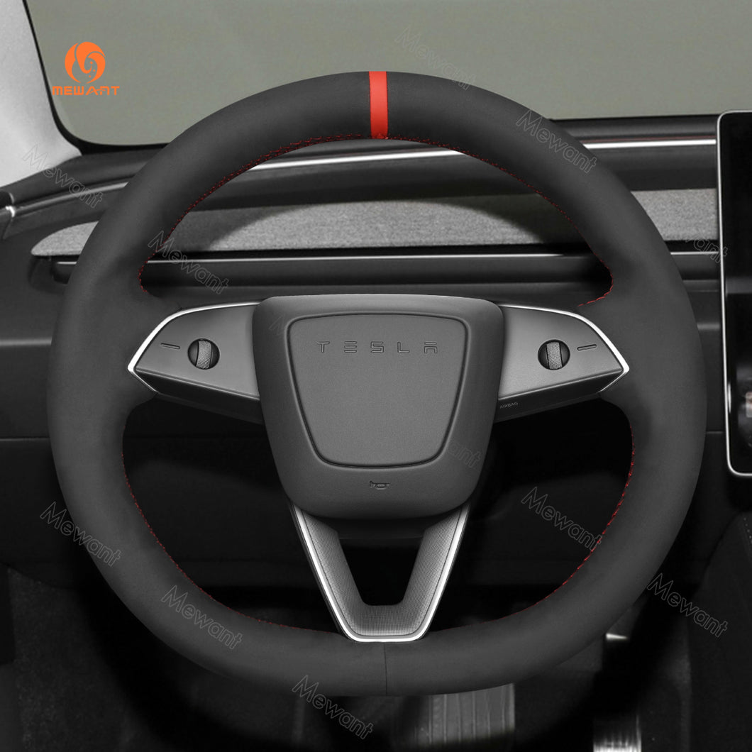 Car Steering Wheel Cover for 2024 Tesla Model 3 Highland