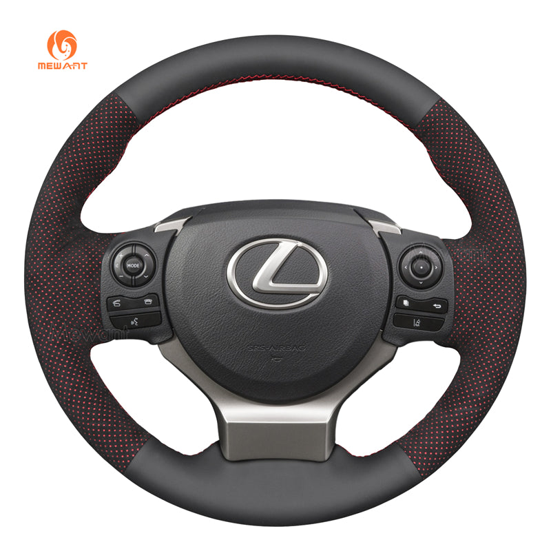 Simplemente lee Alcántara protector para volante de coche para Lexus IS 200t 250 300 350 F Sport RC CT 200h NX 