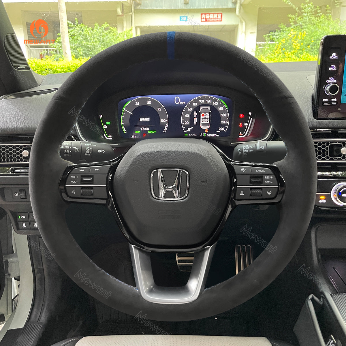 Car Steering Wheel Cover for Honda Civic 11 XI 2021-2022