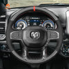 MEWANNT Hand Stitch Car Steering Wheel Cover for Dodge RAM 1500 2019-2023/for Dodge