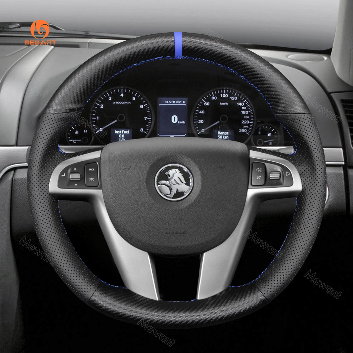 MEWANT Car Steering Wheel Cover for Holden Commodore (VE) 