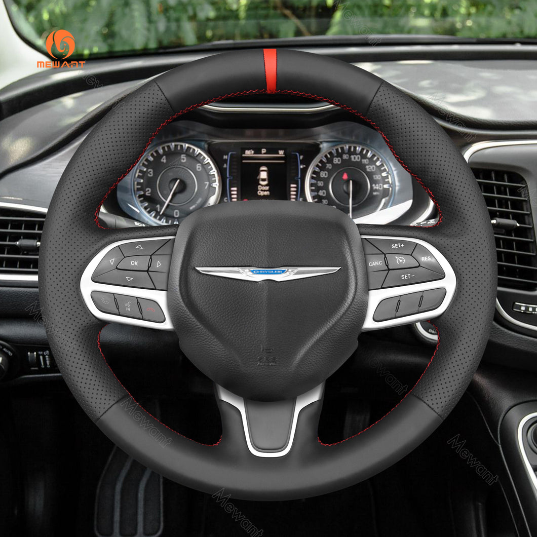 Car Steering Wheel Cover for Chrysler 300 Pacifica 2018-2023