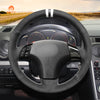 MEWANT Hand Stitch Car Steering Wheel Cover for Mazda 3 Axela Mazda 5 Mazda 6 Atenza Mazda MPV
