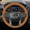 Car steering wheel cover for GMC Sierra 1500 Limited