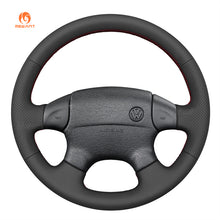 Load image into Gallery viewer, MEWAN Genuine Leather Car Steering Wheel Cove for Mk3 Golf 1996
