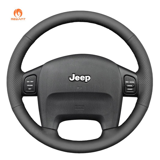 MEWANT Car Steering Wheel Cover for Jeep Wrangler Grand Cherokee