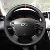 Car Steering Wheel Cover for Nissan Fuga Cima 2002-2008