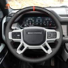Cargue la imagen en el visor de la Galería, Car Steering Wheel Cover for Land Rover Defender Discovery 2021-2023
