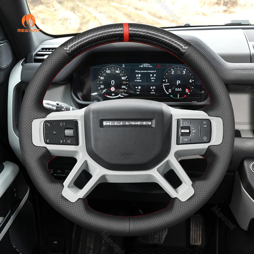 Car Steering Wheel Cover for Land Rover Defender Discovery 2021-2023